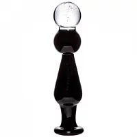 Glacier Glass Checkmate Butt Plug 6.5 Inch