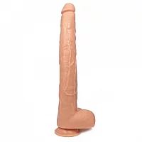 The Seventeenth Heaven Monster Light Tone Dildo 17 Inch