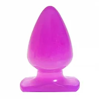 Gum Drop Purple Butt Plug 3.5 Inch