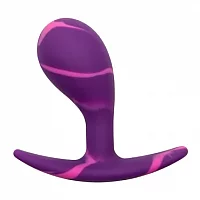 Mon Amour Purple Marble Silicone PSpot Plug SMALL