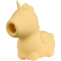 Unihorn Bean Blossom Unicorn Tongue Vibrator Yellow