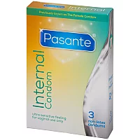Pasante Internal Condoms 3 Pack