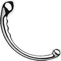 Le Wand Hoop DoubleSided Stainless Steel Dildo 10 Inch