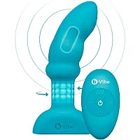 bVibe Rimming PSpot Remote Control Rechargeable Butt Plug Medium