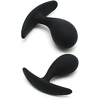Copenhagen Black Duo Anal Plug Set