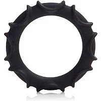 Atlas Silicone Cock Ring Black