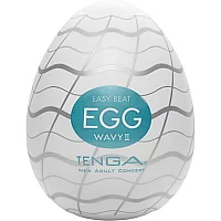 Tenga Egg Wavy 2 Textured Male Masturbator
