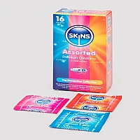 Skins Assorted Latex Condoms 16 Pack
