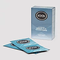 EXS Snug Fit Latex Condoms 12 Pack