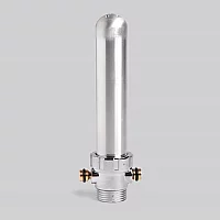 Total Splash Aluminium Intimate Douche Attachment with Adjustable Pressure Silver