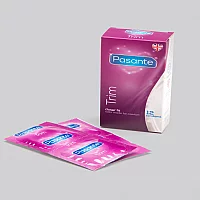 Pasante Trim Latex Condoms 12 Pack