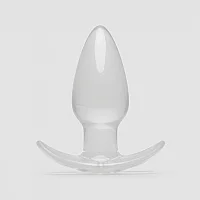 BASICS Clear TBar Butt Plug Clear