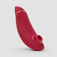 Womanizer Premium 2 Rechargeable Smart Silence Clitoral Suction Stimulator Red