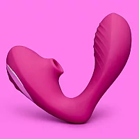 Lovehoney mon ami GSpot and Clitoral Suction Stimulator Red