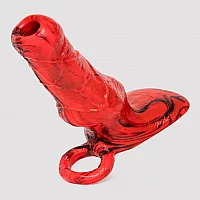 Creature Cocks Hell Hound Silicone Penis Extender Red