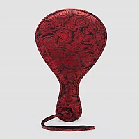 Fifty Shades of Grey Sweet Anticipation Reversible Dual Texture Round Paddle Black