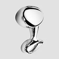 njoy Pure Plug Large Stainless Steel Butt Plug Silver