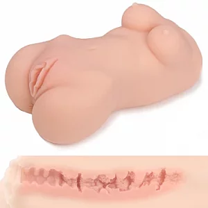Boss Hot Shot Realistic Torso Pussy Masturbator 7.2 Inch