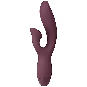 Amaysin Curvy Rabbit Vibrator Bordeaux