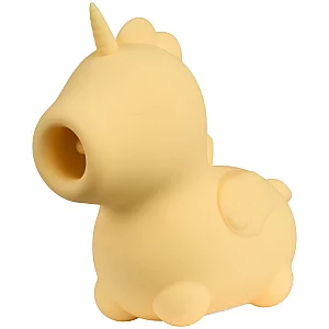 Unihorn Bean Blossom Unicorn Tongue Vibrator Yellow