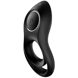 Satisfyer Legendary Duo Vibrating Penis Ring Black