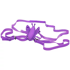 CalExotics Venus Wireless Remote Control Butterfly Vibrator Purple
