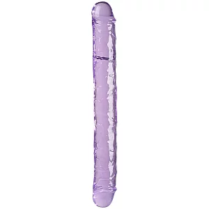 RealRock Realistic Double Dong 13.3 Inch Purple