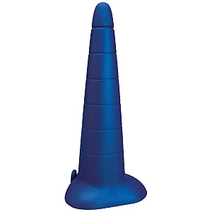 bVibe Anal Stretcher Training Cone Blue