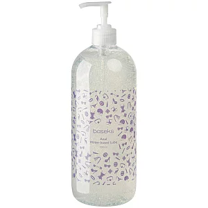 Baseks Waterbased Anal Lube 1000 ml Clear