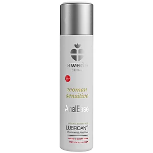Swede Woman Sensitive AnalEase WaterBased Lube 60 ml Clear
