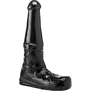 Dodger Army Boot Black Dildo 13 Inch