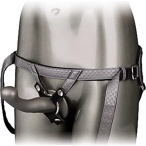 CalExotics The Royal Sensual Set Crotchless StrapOn Harness With Probe