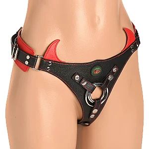 Creature Cocks Horny Devil Adjustable StrapOn Harness