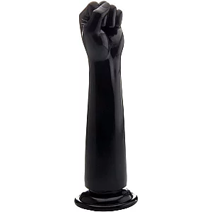 Fist It Power Fist Fisting Hand Black Dildo 12.8 Inch