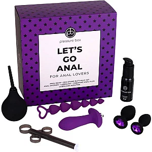 Dreamtoys Pleasure Box Lets Go Anal For Anal Lovers Set 8 Piece