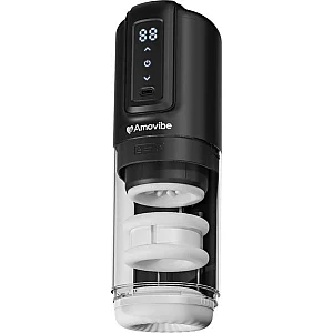 Amovibe Porsha Thrusting Rotating andamp Heating Automatic Male Masturbator