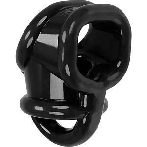 Oxballs BALLSLING Cock and Ball Sling With Ballsplitter Black