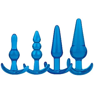 Blue Line Beginners Anal Training Set 4 Piece