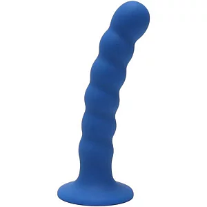 Me You Us Ripple GSpot Dildo Blue 5.5 Inch