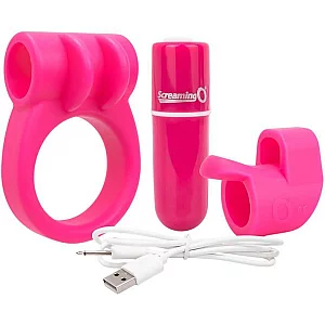 Screaming O Charged CombO Kit Pink