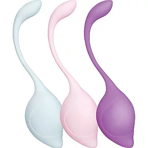Bodywand Squeeze 3 Piece Teardrop Kegel Training Set 37115g