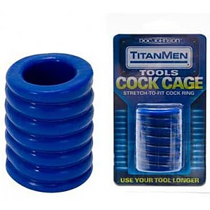 Doc Johnson Cock Cage Blue