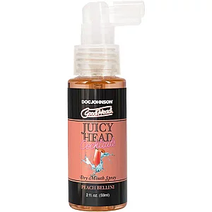 GoodHead Juicy Head Cocktails Dry Mouth Spray Peach Bellini 59ml