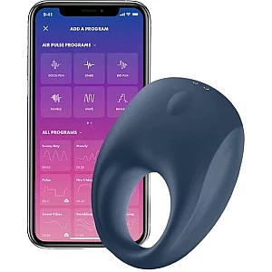 Satisfyer Strong One App Controlled Rechargeable Cock Ring