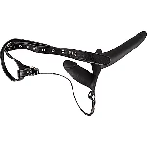 You2Toys Double Dildo Strap On Black