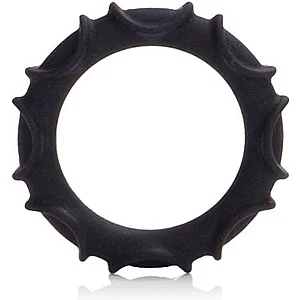 Atlas Silicone Cock Ring Black