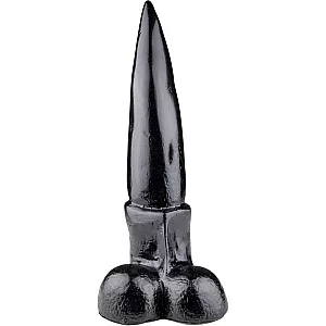 Animhole Wallaby Black Dildo 12 Inch