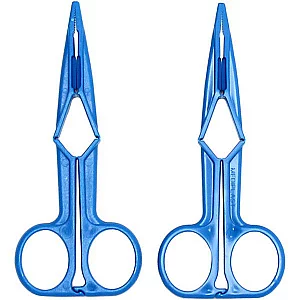 Blue Scissor Nipple Clamps