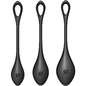 Satisfyer Yoni Power 2 Ben Wa Balls Black