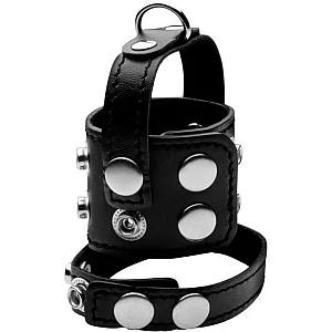 Strict Cock Strap And Ball Stretcher